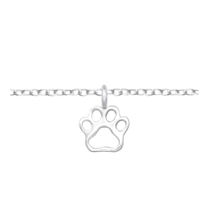 Armband – Utskuren Tass – 925 Sterlingsilver (E-Coated)