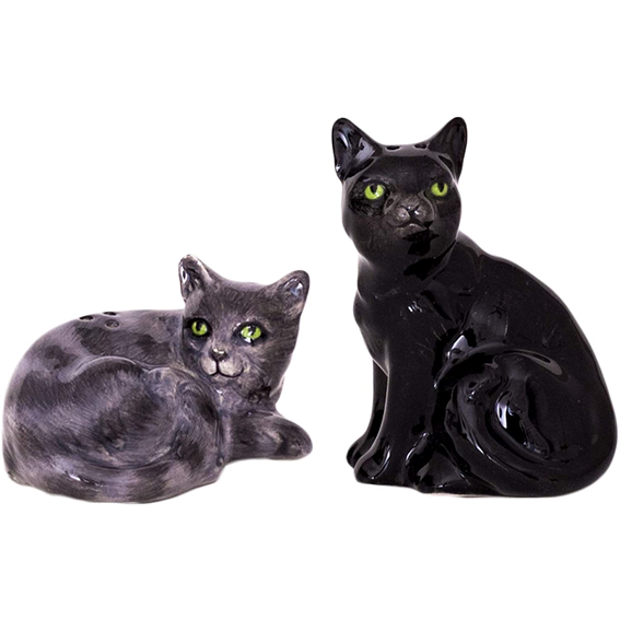Katt Salt- och Pepparkar – Svart Katt - Bild 2