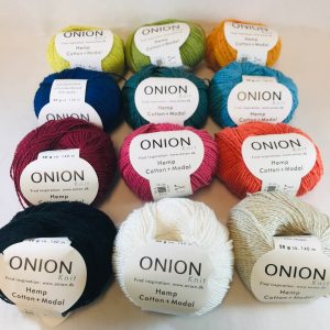 Onion knit Hemp+cotton +modal