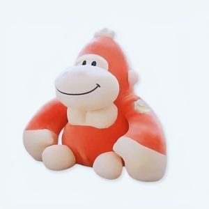 Orange gorilla plysch