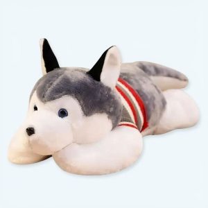 Jätte husky plyschhund
