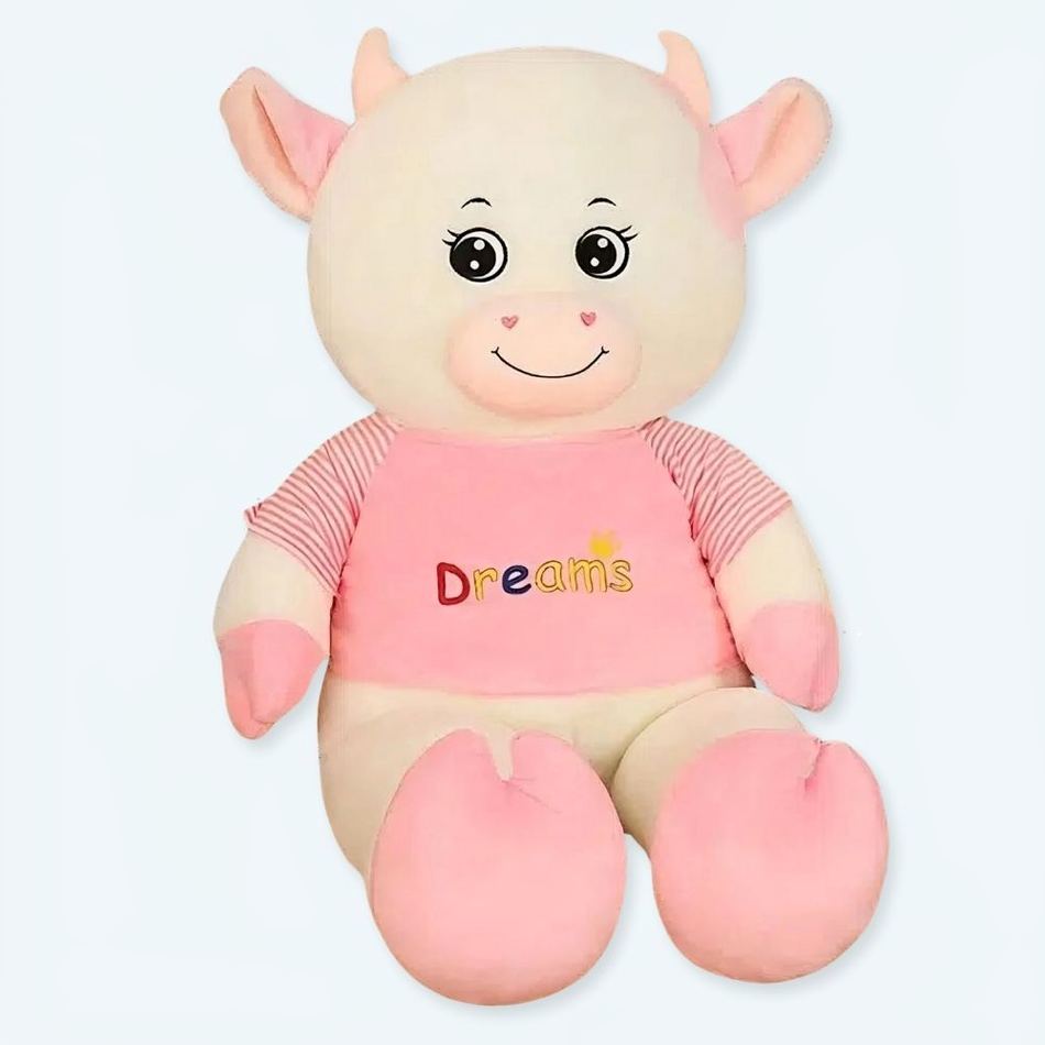 Jätteko gosedjur rosa outfit