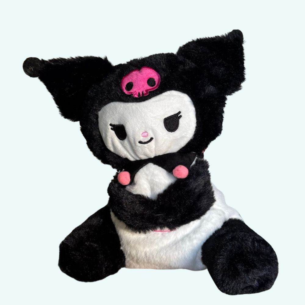 Hello kitty kuromi andas plyschleksak