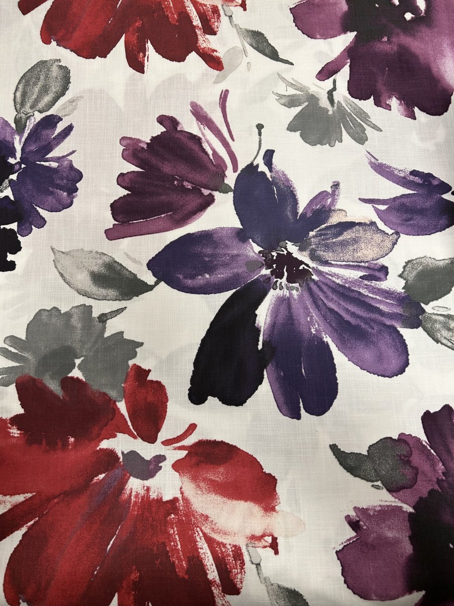 Stuvbit lila blommor - Bild 2